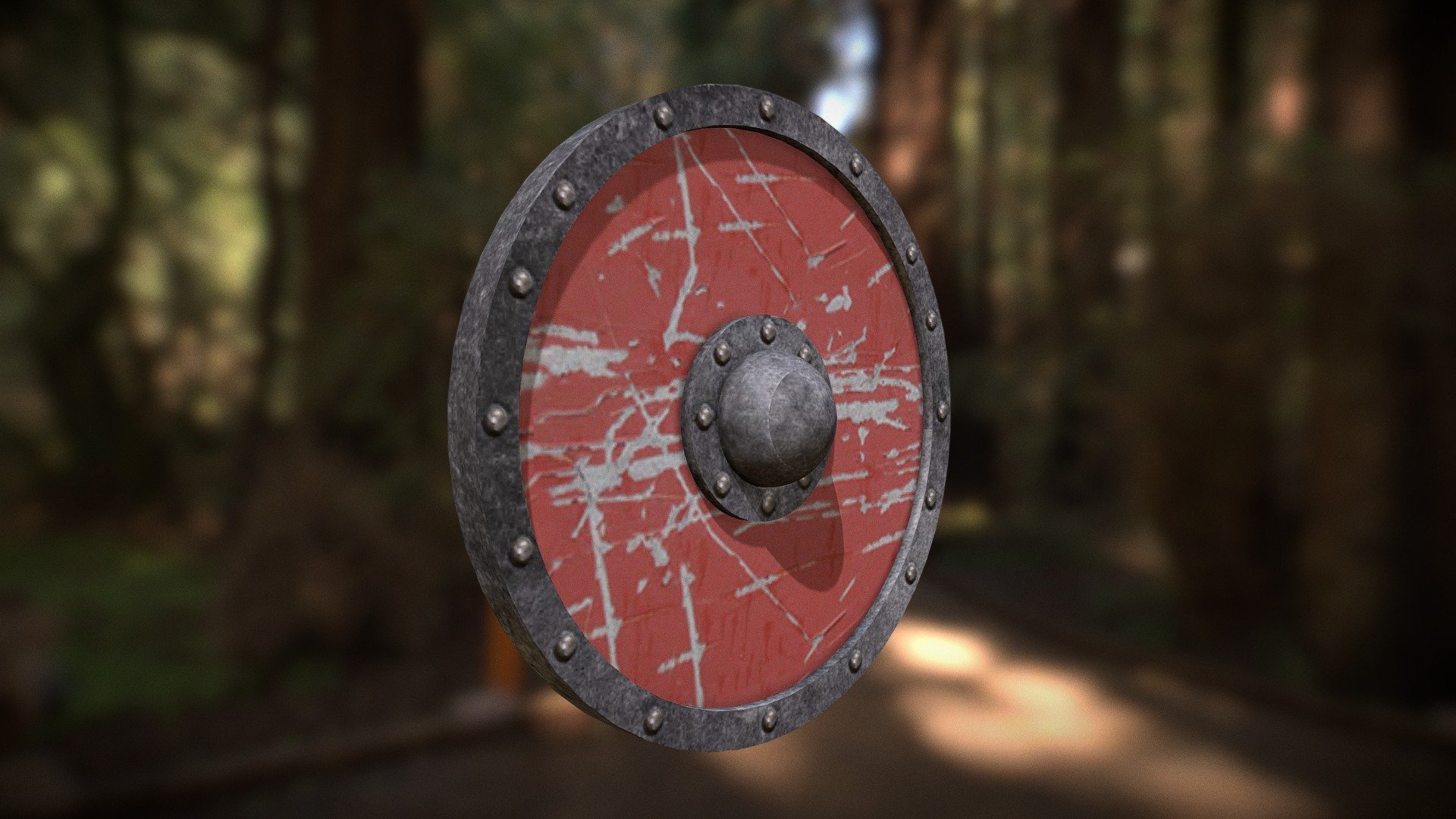 Round Shield - 3D model by agfa18st2.jack [f1155f1] - Sketchfab