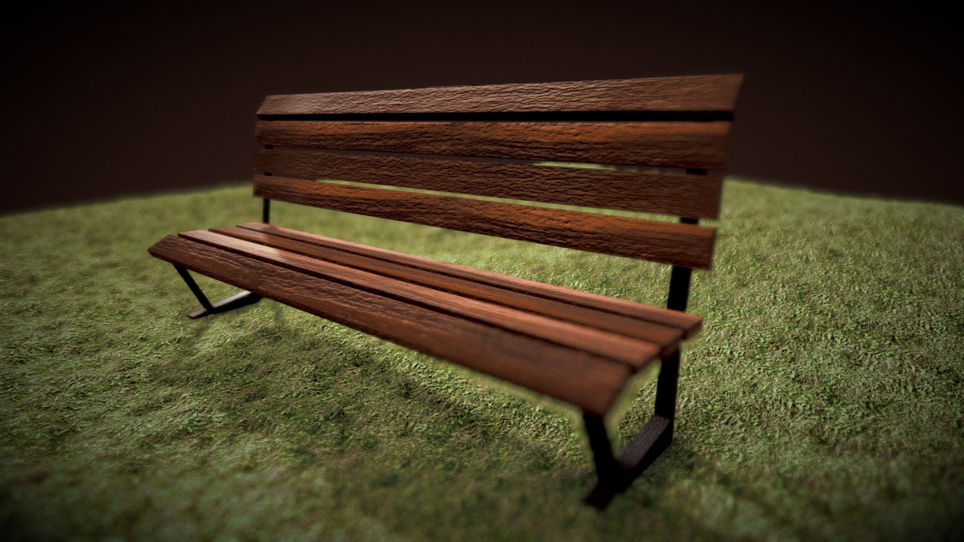 Wooden Bench (Free)