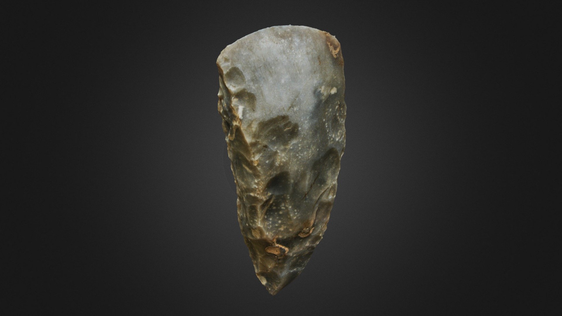 Flint axe — Sketchfab embed 3D viewer