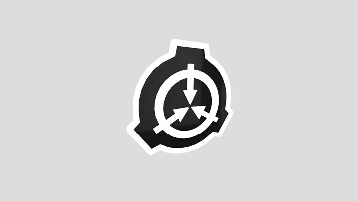 SCP Foundation Logo - 3D Printable Model on Treatstock