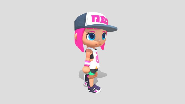 Girl 3D Model