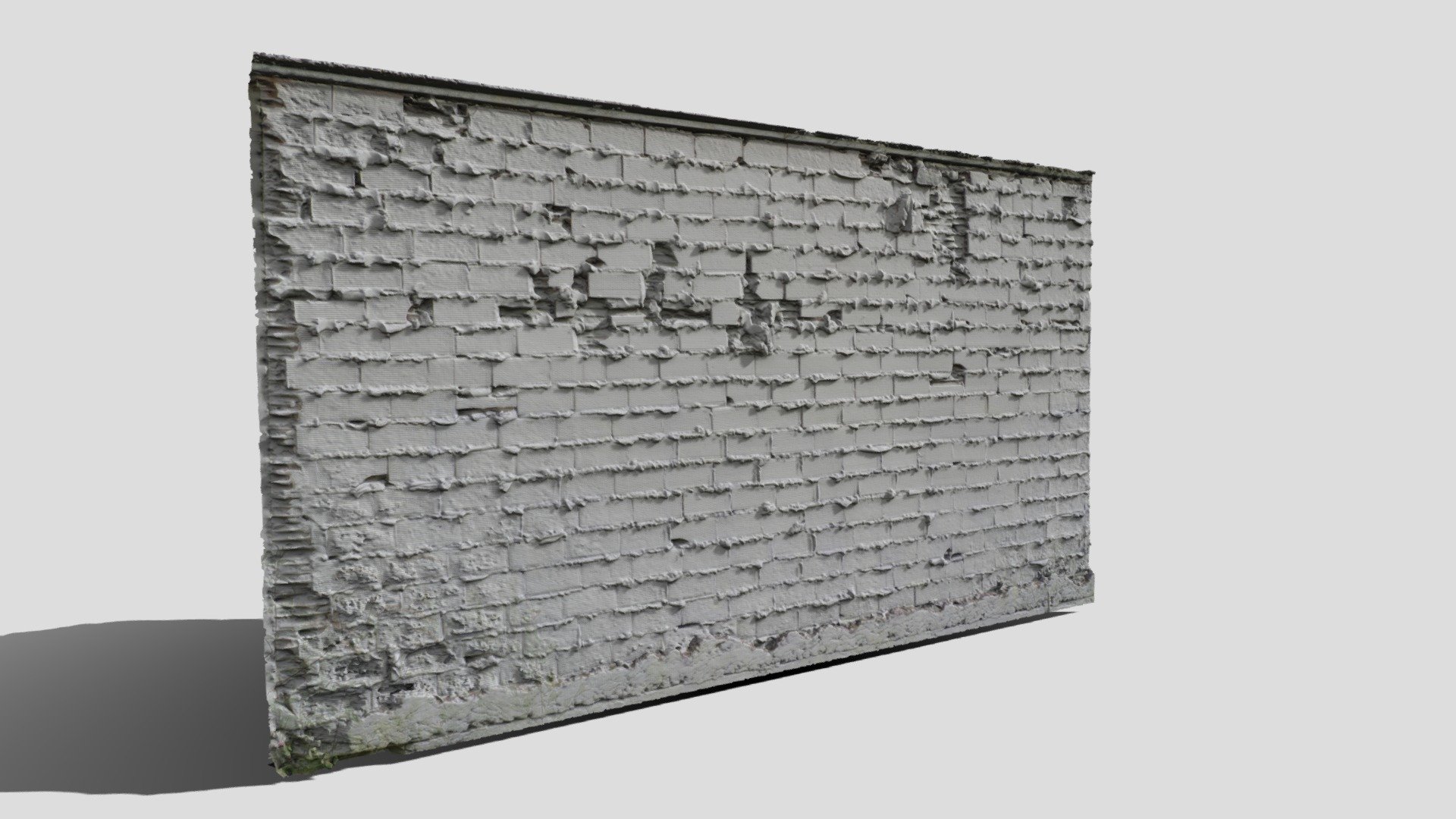 Brick wall _ Decimated+Normals+Oclusion