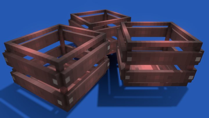 wooden barrel | Minecraft 3D Model