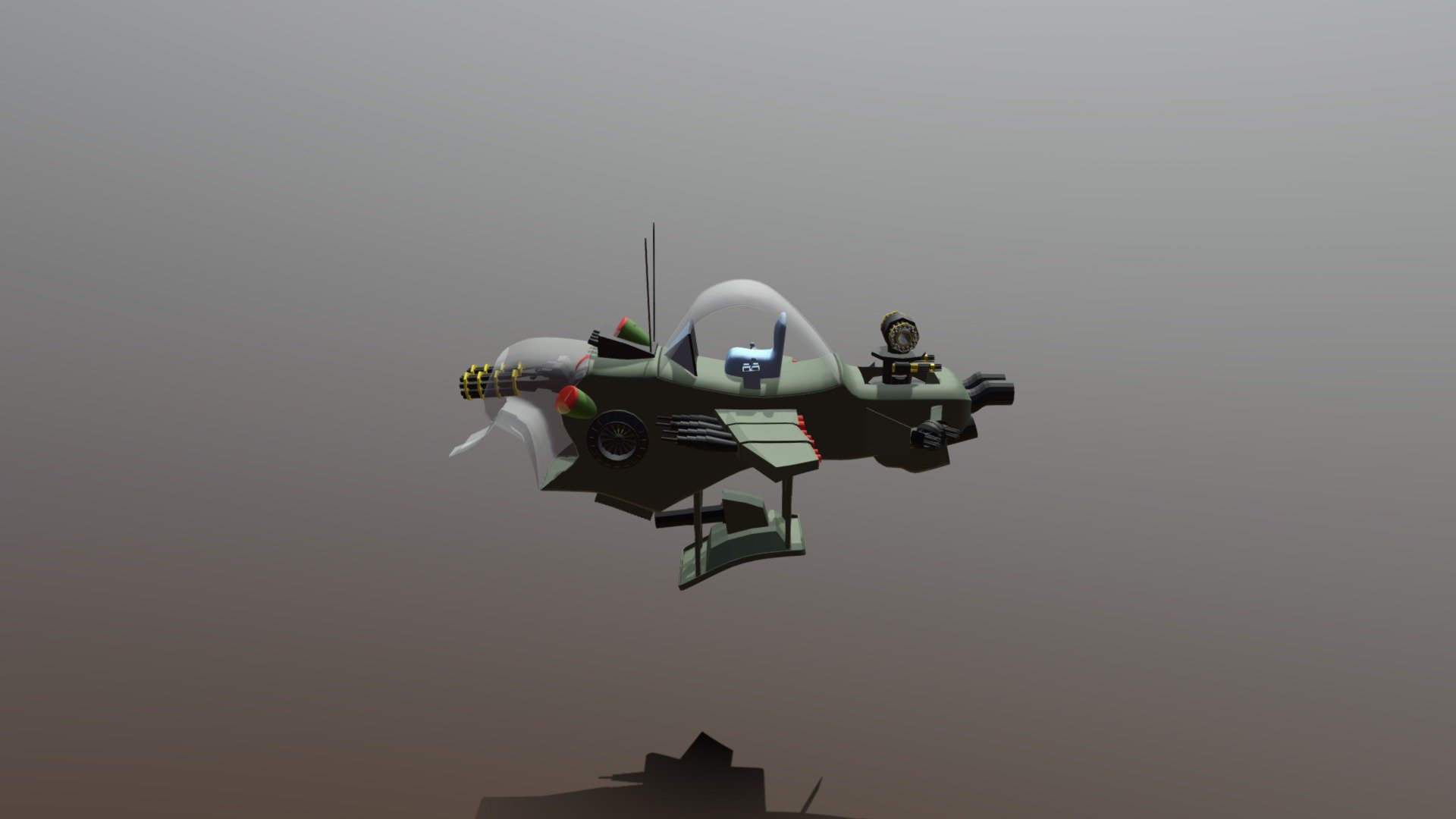 Sci Fi Motorcycle