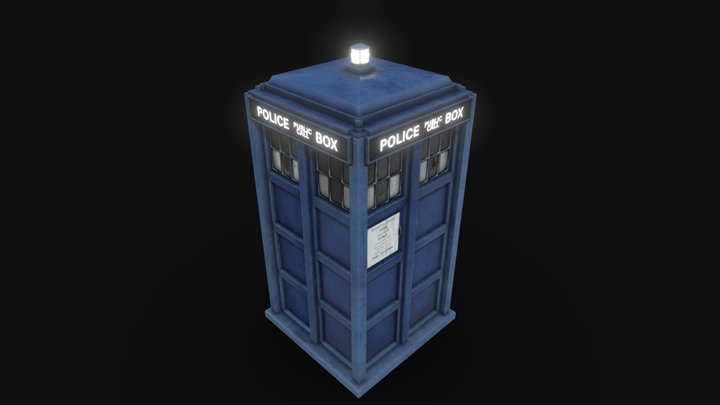 Doctor Who - The TARDIS 3D Model