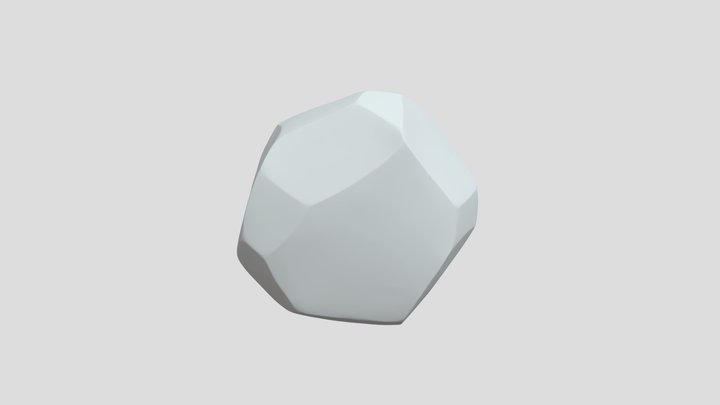 Rock 01_ weekly_03 3D Model