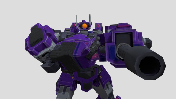 Heavy Metal Shockwave 3D Model