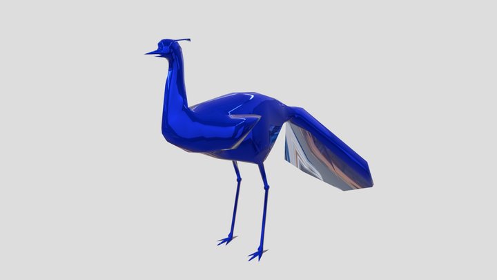 peacock 3D Model