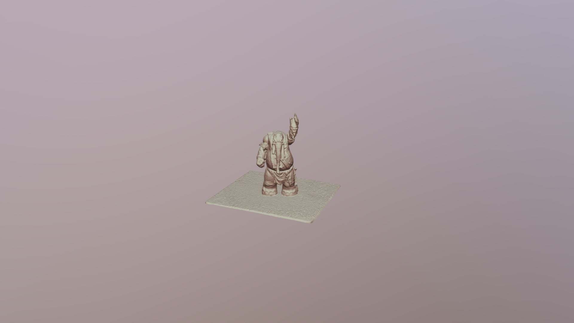 KAVYESAUR ACTION FIGURE — Sketchfab embed 3D viewer
