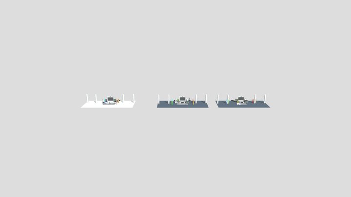SICTI Estande 3D Model