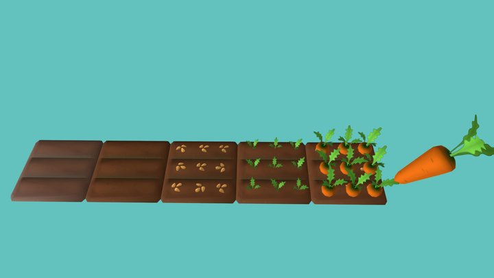 Carrot 3D Model