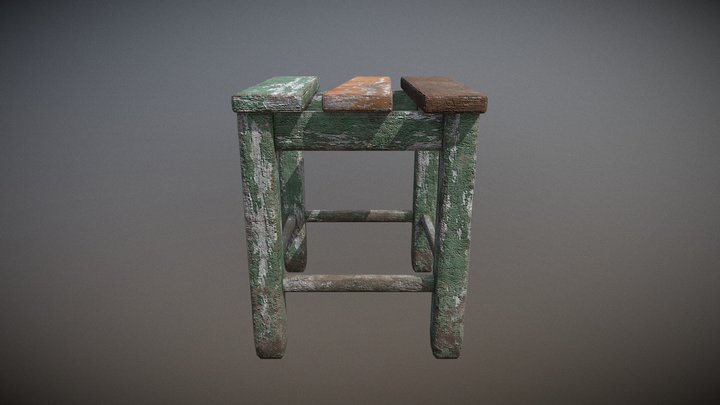 Stool 3D Model