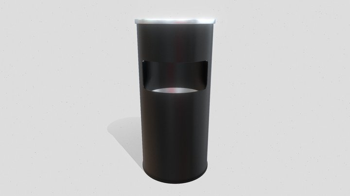 Trash Can 3D Model