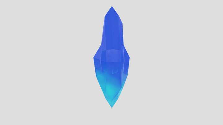 Ice crystal 3D Model