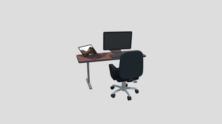 3D Office 3D Model