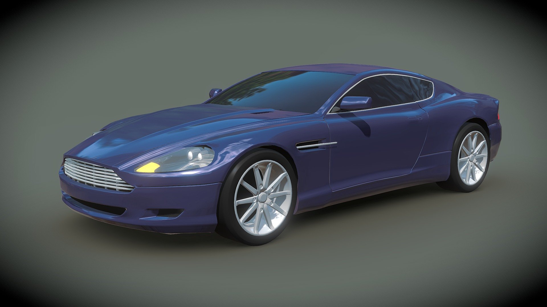 Aston Martin DB 9 redesign - Buy Royalty Free 3D model by koleos3d ...