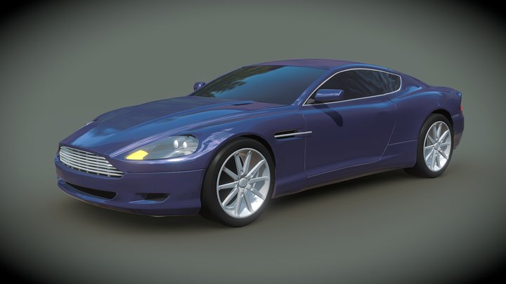 Aston Martin DB 9 redesign 3D Model