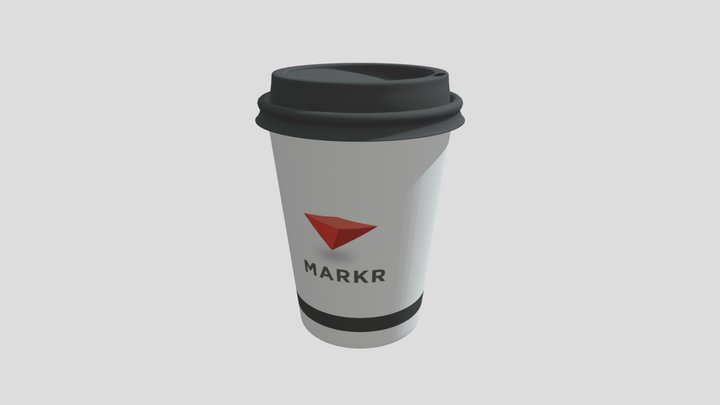 Markr takeaway cup 3D Model