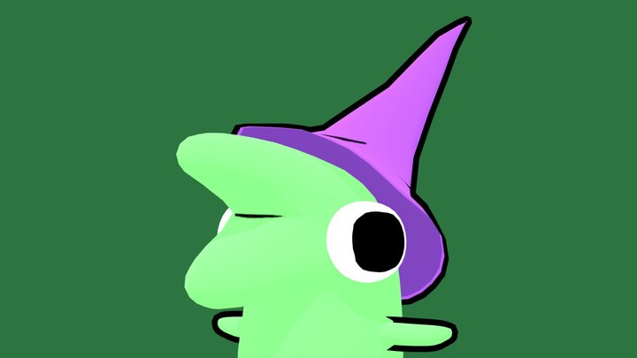 Glep (Smiling Friends) Custom 3D Model 3D Model