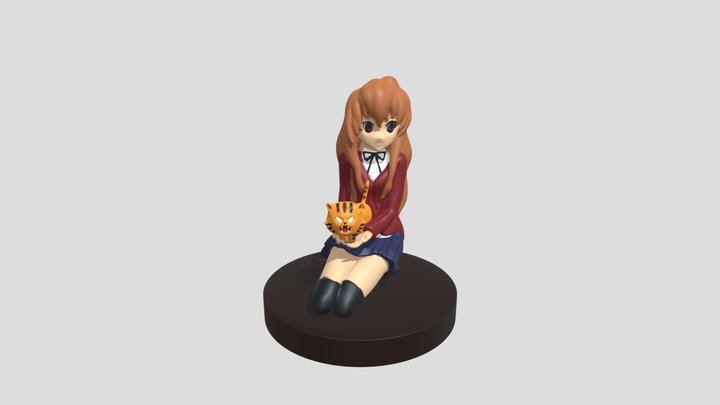 Taiga 3D model - Toradora! [Download] by Kitzoomer on DeviantArt