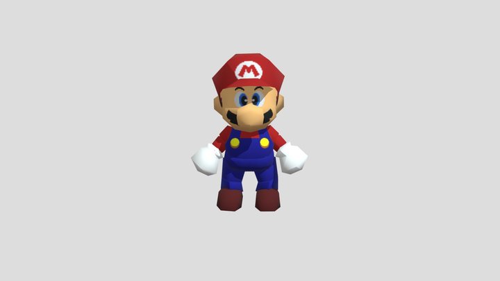 Super-mario-64 3D Model