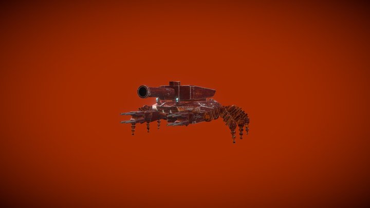 TanKrab 3D Model