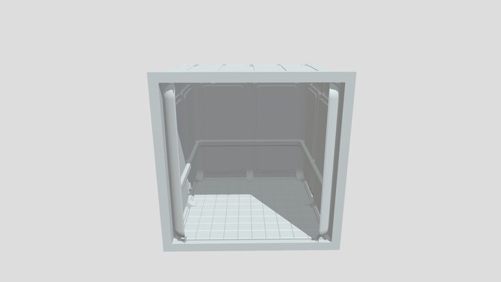 ArtDeco_Elevator_Untextured 3D Model