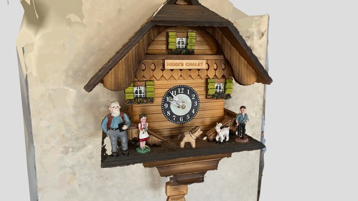 Cuckoo Clock Scan 3D Model