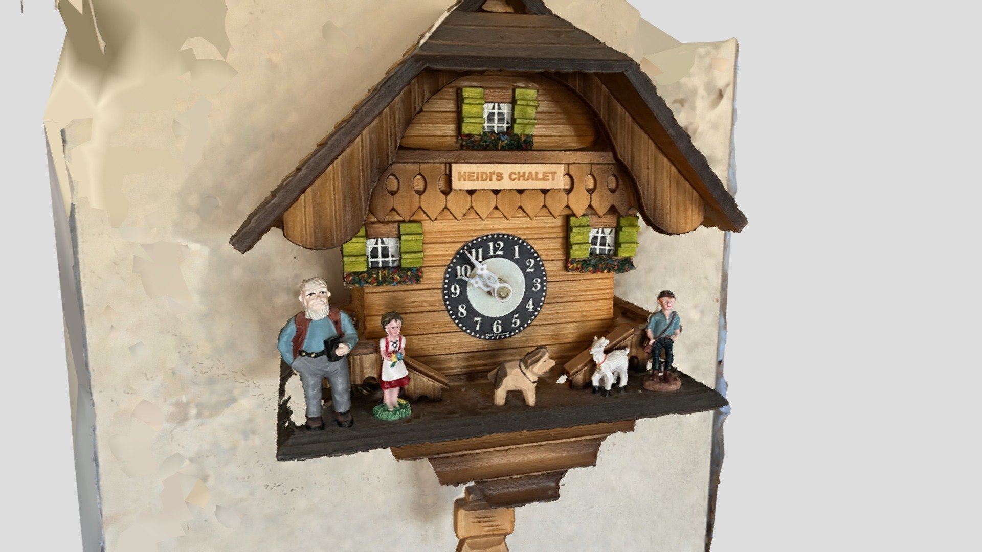 Cuckoo Clock Scan Download Free 3D model by cvachha549 [f12b7bb