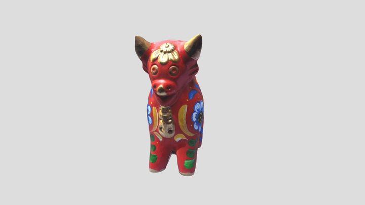 Torito Rojo v2 3D Model
