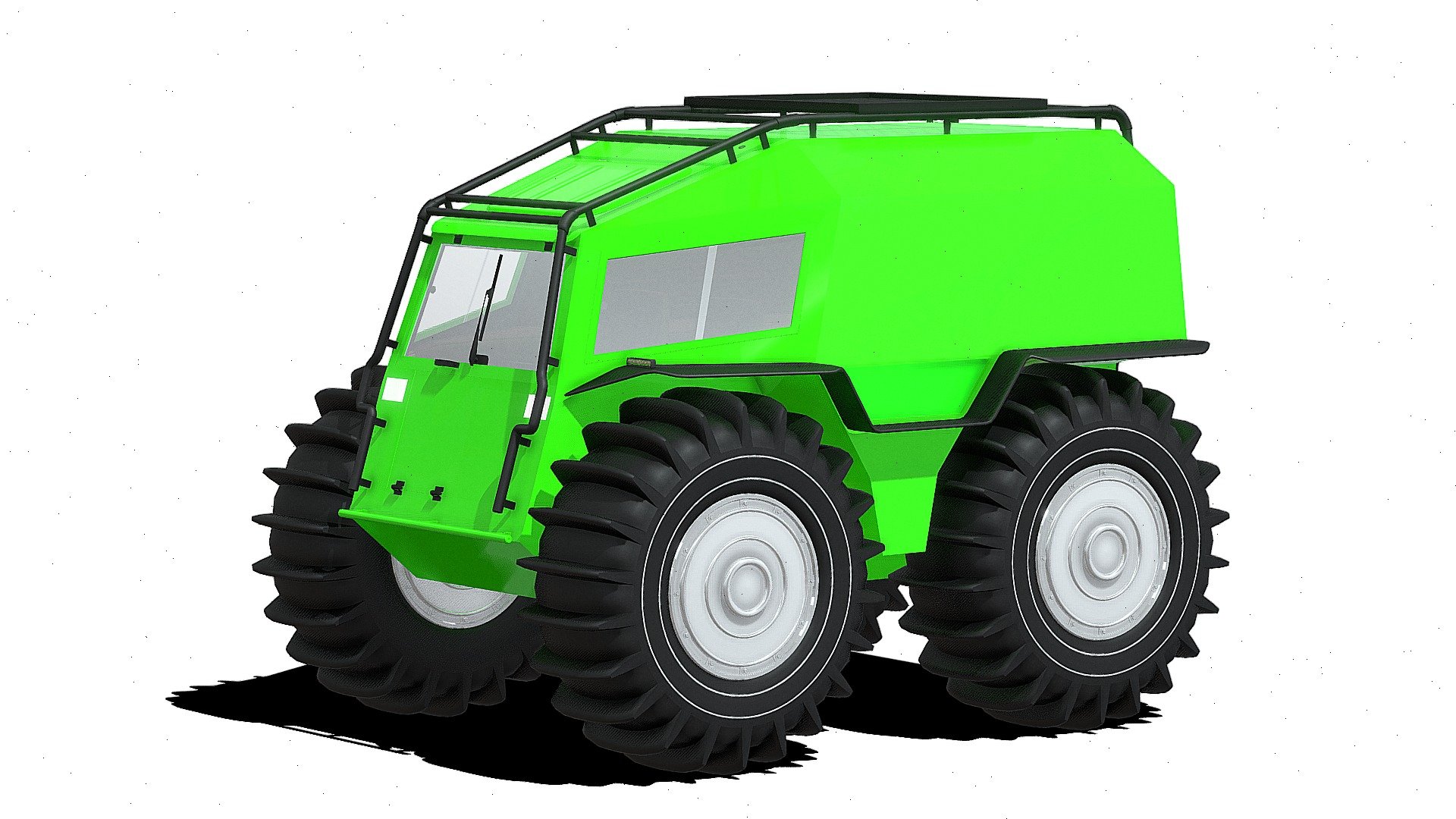 All Terrain Vehicle Sherp - 3d Model By ₦₥₵ ฿₵ (@nmcbc) [f12c48a 