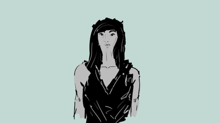Sketch BW 3D Model