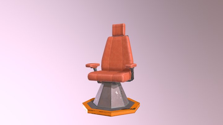 Sci-Fi Chair 3D Model