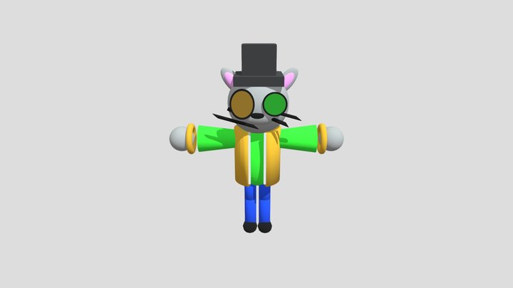 Cat 3D Model