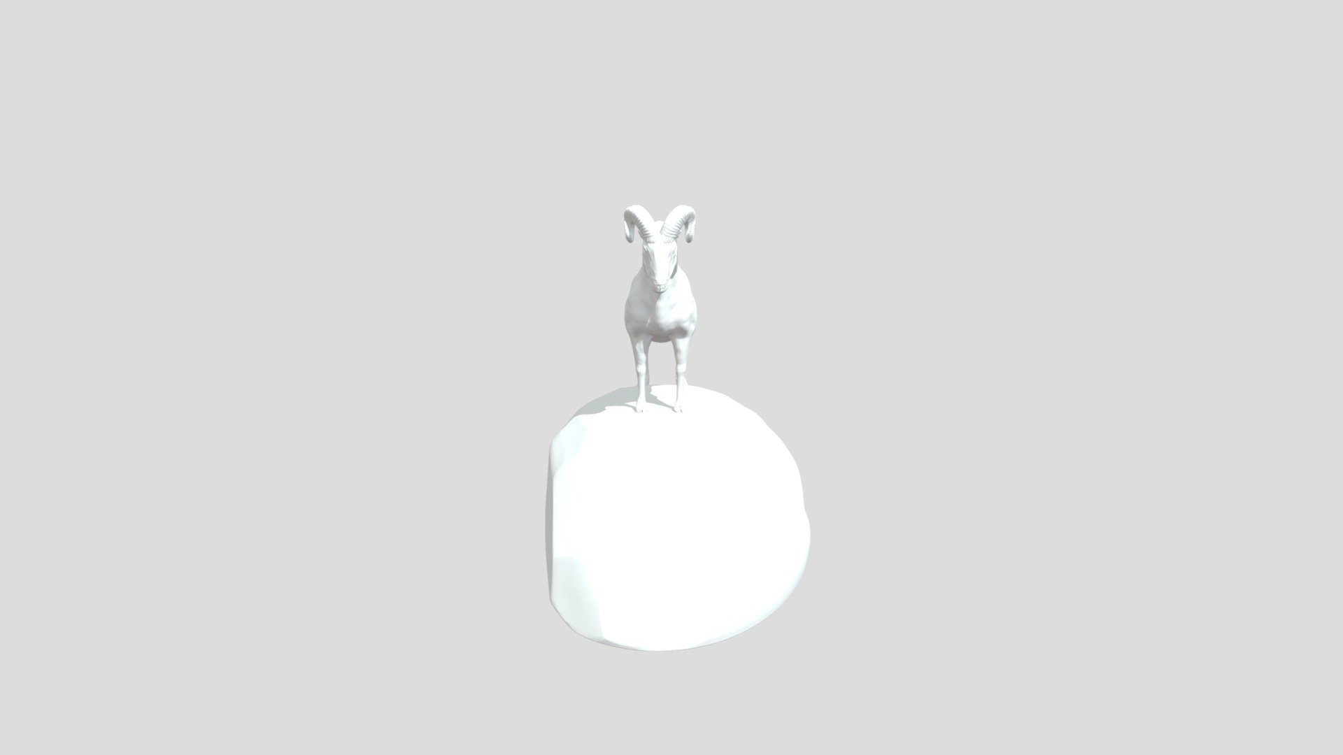 Mountain goat(ram) - Download Free 3D model by LOKESH PAL ...