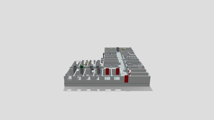 3S Dorms Ground Floor - Escape From Tarkov 3D Model