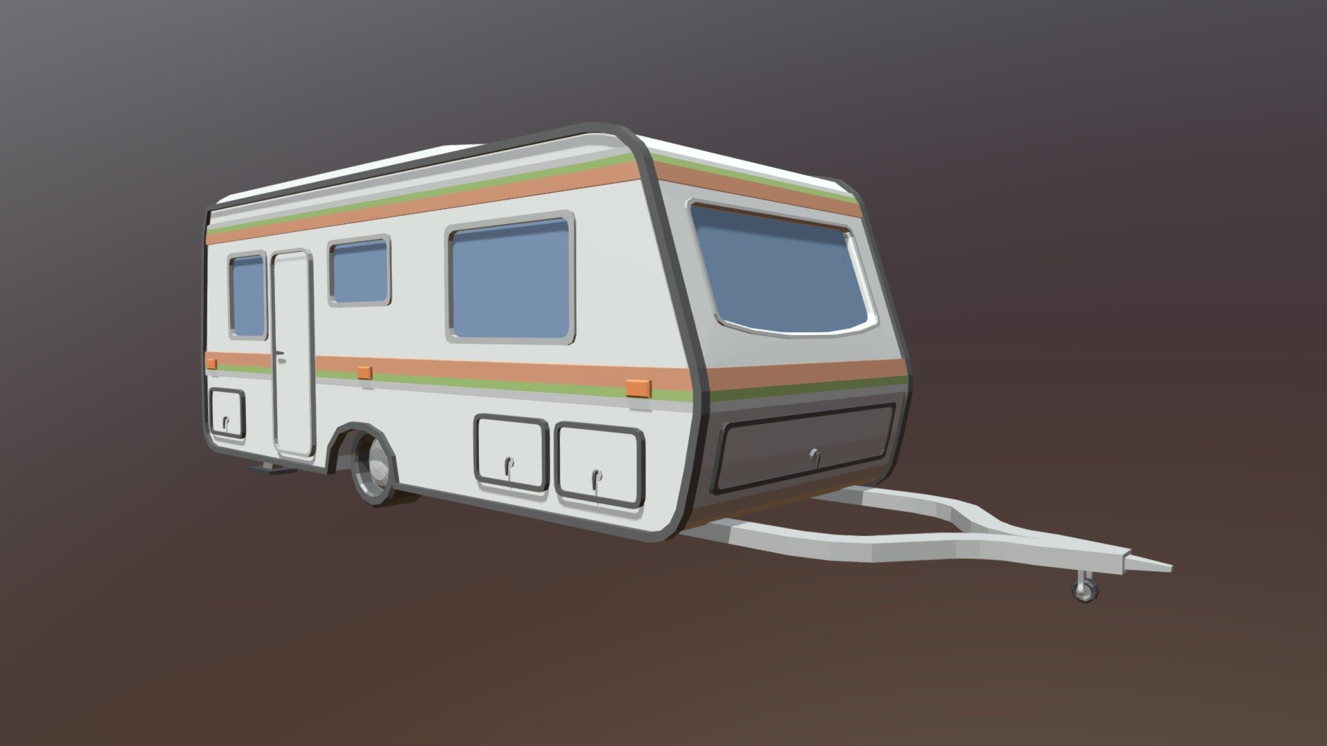 Caravan - Buy Royalty Free 3D model by Artist286b [f12f54e] - Sketchfab ...