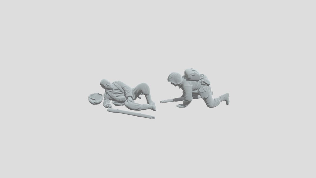 Toy Soldiers in Combat