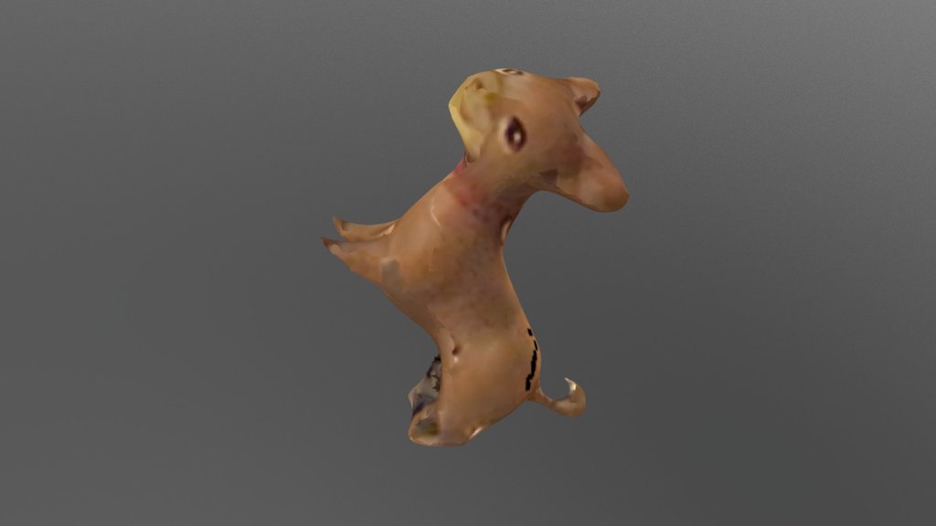 Small dog - 3D model by Mcbritt33 [f13064d] - Sketchfab