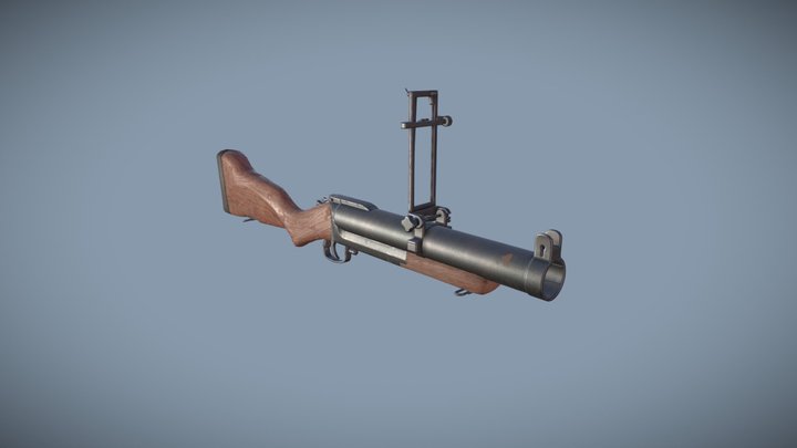 M79 Grenade Launcher 3D Model