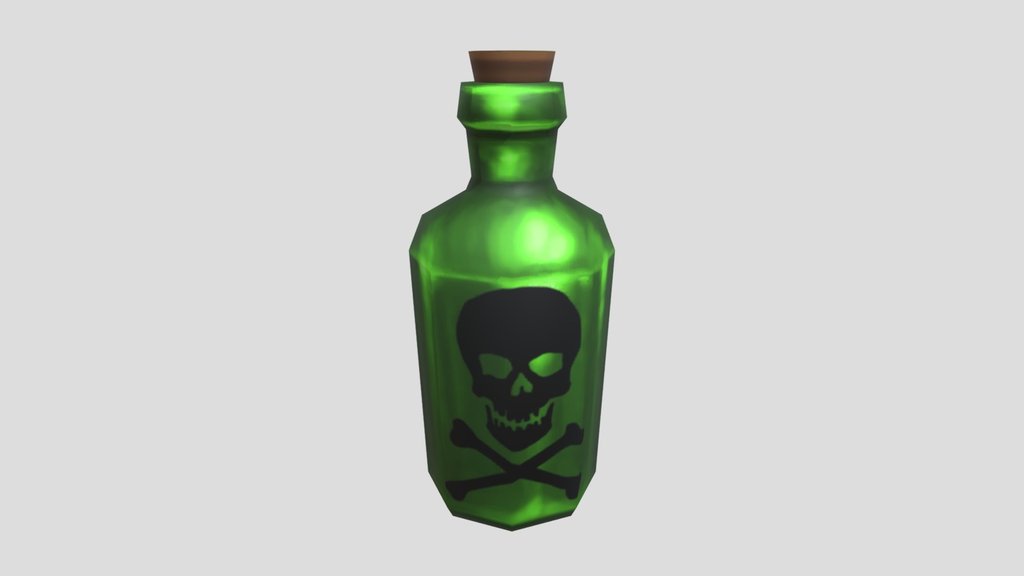 Stickmen neighbor escape Poison_bottle