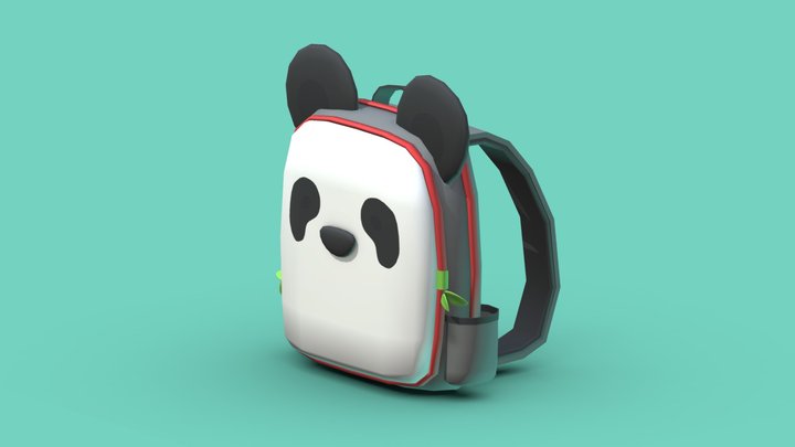Panda Bag 3D Model