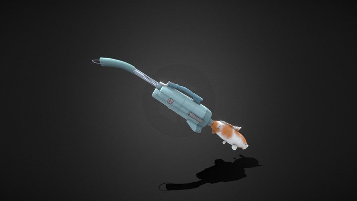 Surrealist Koi Vacuum 3D Model