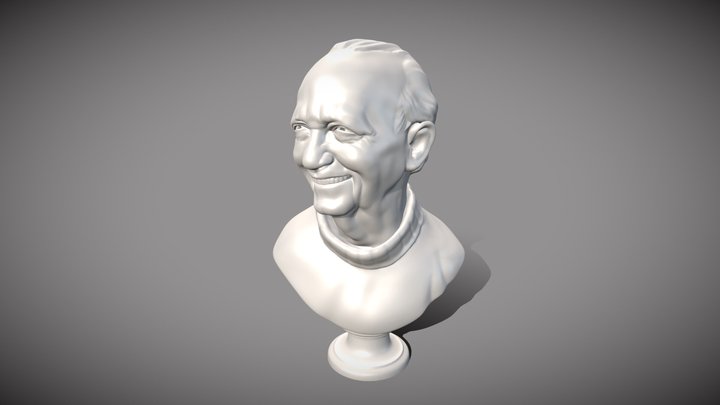 Marshall Arisman Bust 3D Model