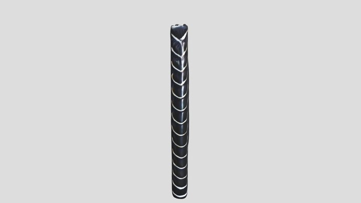 Dff5c3da479d_ Black_hardcover_notebook_with_el 3D Model