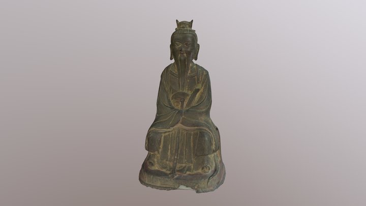 Daoist Immortal 3D Model