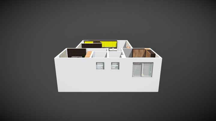 Apartamento Completo 2 3D Model