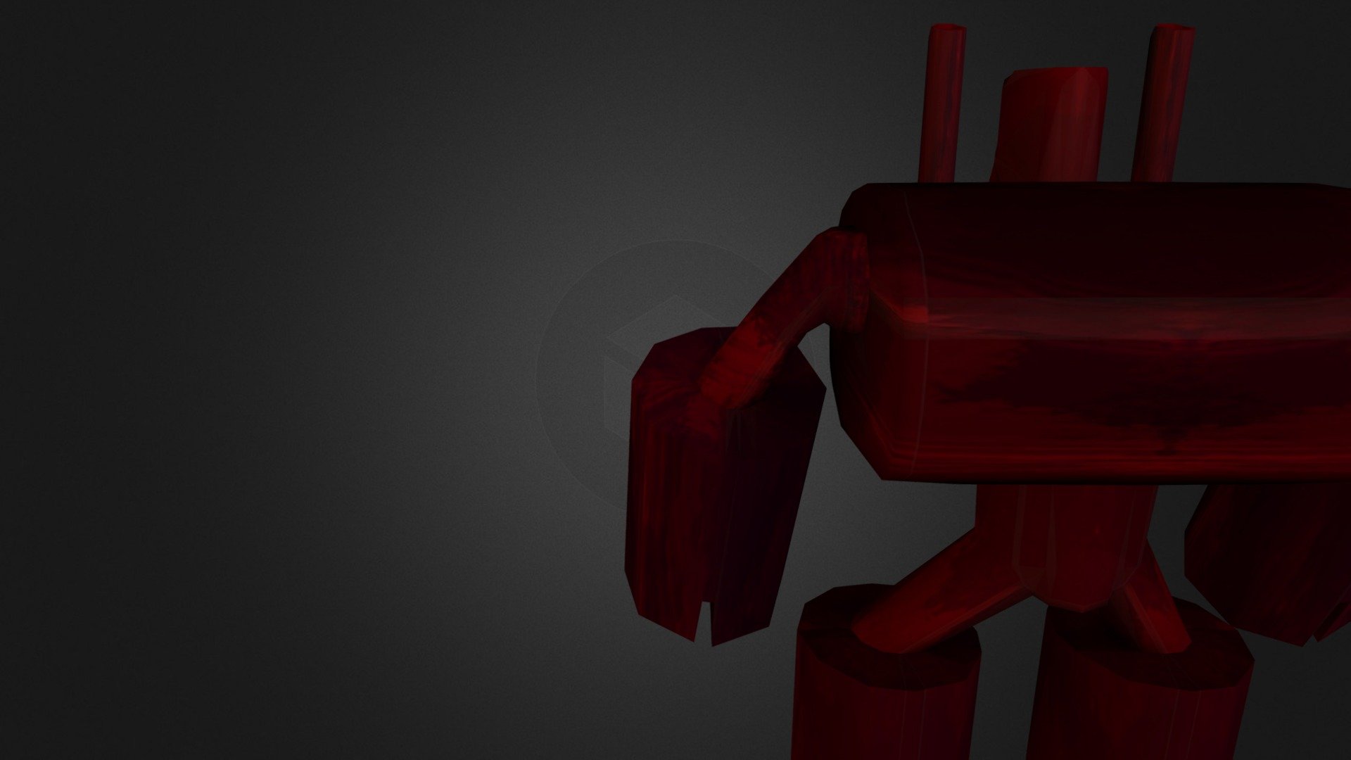 Evil Robot - 3D model by edgalaviz [f1343c4] - Sketchfab