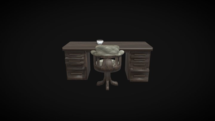 Desk — Project Lockery 3D Model