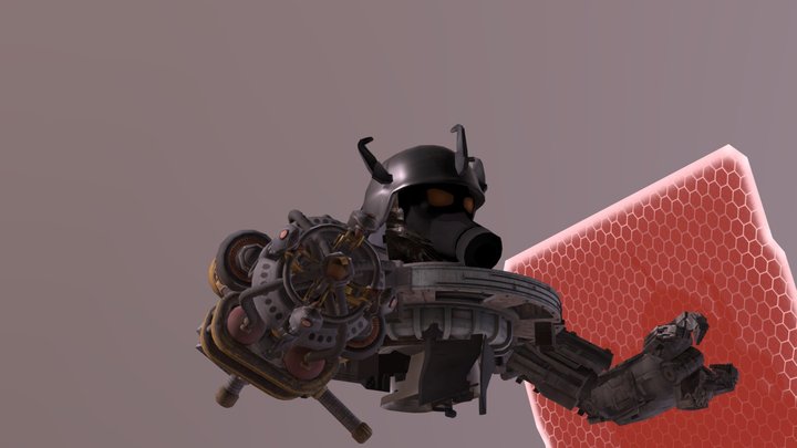 Juggernaut_astro_toilet_V1_By_Clawinson090 3D Model